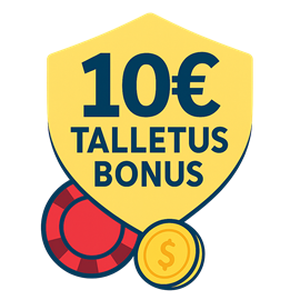10€ talletus bonus